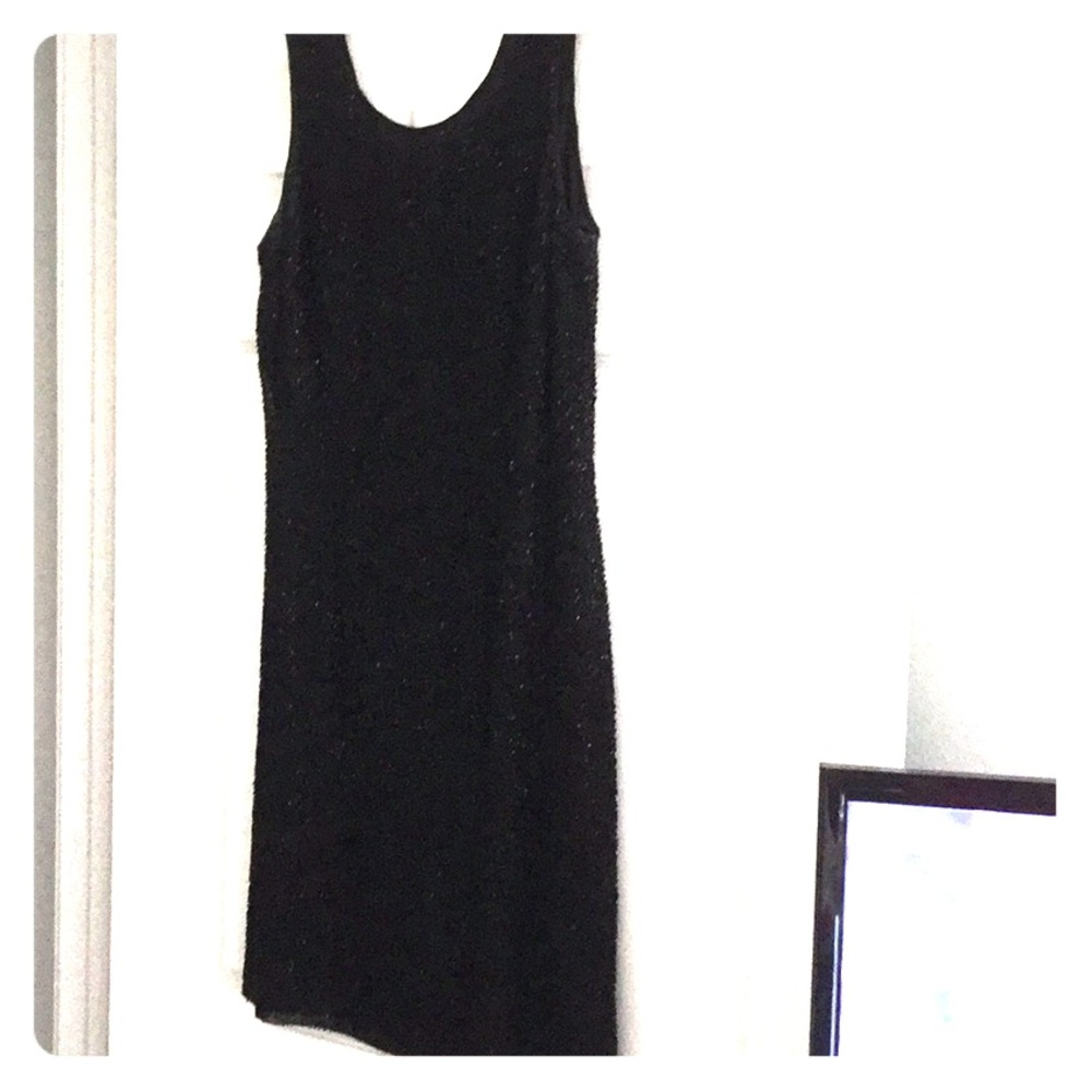 Black All Sequin Dress!!